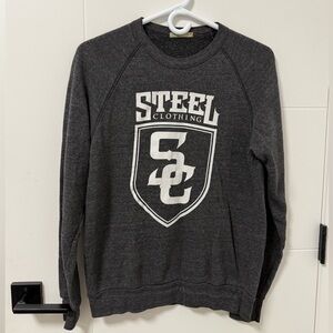 Ladies cozy crewneck sweater